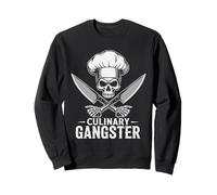 Culinary Gangster Chef Tête de Mort Sweatshirt