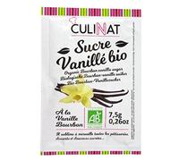 CULINAT Sucre Vanillé Bio à Vanille Bourbon 60 g