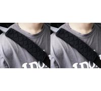 Culinavog Protecteur De Ceinture De SéCurité De Voiture, 2 Pièces Protege Ceinture de Securite, Antifriction pour Conduite Confortable, pour Enfants et Adultes Protéger Cou Epaules