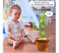 Culinax® Cactus Qui Danse et Repete, Qui parle, Jouet pour enfants, Repete ce qu on dit