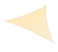 CulineformX Voile d'ombrage imperméable avec anneau en D Beige 4 m