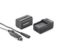 Cull Mann BA 4400s Kit de Lithium Batterie pour Sony NP F750, 4400 mAh Noir