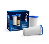 Culligan Lot de 2 filtres à eau de rechange avec technologie ZeroWater, filtre à eau avancé en 5 étapes - Certifié IAPMO pour réduire le plomb, le PFAS total (produits chimiques de retour), le mercure