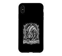 Cullinburst Rune Nordique Sanglier de feu Divin Coque pour iPhone XS Max