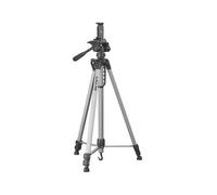 Cullmann - 52129 - Trépied mobile Alpha 2800 avec support pour smartphone (hauteur 184,5 cm, avec rotule 3 voies, 2 rallonges) argent