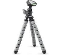 Cullmann Mini trépied flexible Alpha 655 avec rotule et système Rapide, 25 cm Gris