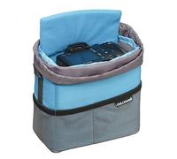 CULLMANN CAMERA CONTAINER Housse pour Caméra à objectif Taille P Cyan/Gris