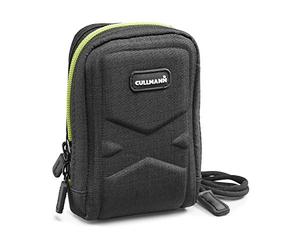 Cullmann Germany - 91580 - Oslo Compact 300 Sacoche pour appareils Photo compacts (Dimensions intérieures 70 x 110 x 40 mm), Noire/Lemon