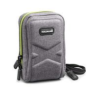 Cullmann Germany - 91581 - Oslo Compact 300 Sac pour appareils Photo compacts (Dimensions intérieures 70 x 110 x 40 mm), Gris/Lemon