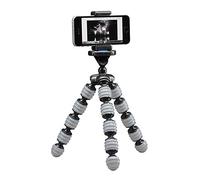 Cullmann Germany Mini trépied Flexible Mobile Cullmann Alpha 380 avec Support pour Smartphone, Gris, Charge Max. 1,5 kg, 267g de lumière 50028