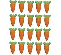 Cullpitt Lot de 20 carottes à sucre passepoilées à la main, 26 mm