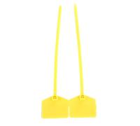 Culnflun 100pcs 120 mm en plastique Disposable Lock Ties Auto-verrouillage de la valise Tie Bag étiquette étiquette sécurisée durable réutilisable pour chaussures Sacs Vêtements Lo