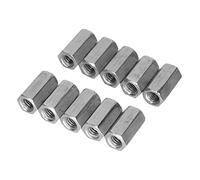 Culnflun 10pcs de long de la tige de longue noix de tige hexagonale hexagonale Standoff Fileners filed (M6 * 25) (M6 * 18)
