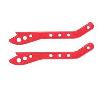 Culnflun 2 pièces bâton de poussée de sécurité pour le travail du bois, bâton de poussée de scie de table rouge ergonomique en plastique pour guider la scie à ruban et la