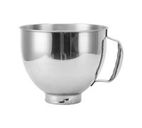 Culnflun 304 Remplacement du bol à mélanger en acier inoxydable avec poignée pour 5qt et mixages classiques 4.5qt 5 litres Bol de mélangeur à capacité