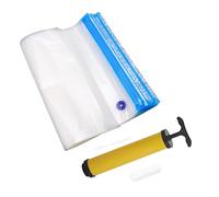 Culnflun 3D Printer Filament Storage Bags Vacuum Sealed Resealable with Clip Hand Pump 20Pcs Premium Quality Double Sealed Bags for PLA ABS PETG Filament 34cm x 30cm