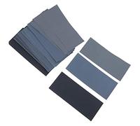 Culnflun 42 pièces ensemble de papier de verre assortiment de grains 120 à 3000 feuilles abrasives en carbure de silicium pour bois métal polissage automobile ponçage artisanal ave