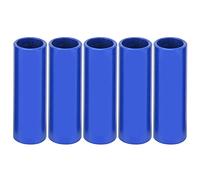 Culnflun 5PCS 4mm Bicycle Cable End Caps Aluminum Alloy Brake Shifter Cable Tips Crimps Ferrules for Bike Maintenance and Repair (Blue)