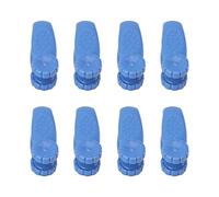 Culnflun 8 pièces pince d'acupression à la main outil de point de pression en plastique pour soulager les maux de tête de migraine entre le pouce et l'index masseur de main noir (Bleue)