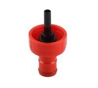 Culnflun Adaptateur de bouchon de carbonatation G1/4, verrouillage à bille, pour remplissage de bouteilles de soda en PET, pièce de système de carbonatation