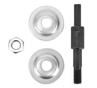 Culnflun Adaptateur de perceuse Adaptateur Arbre de roue de roue Kit d'outils de connexion à bielle pour conversion Perce électrique Bielle de conversion pour le broyage de bricola (Poignée ronde de