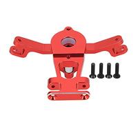 Culnflun Alloy Steering Assembly, Aluminum Alloy Steering Assembly Bell Crank for EREVO 2.0/Summit 1/10 RC Car (Red)