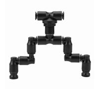 Culnflun Arroseur de brumisateur pour Reptiles, système d'aquarium réglable à 360° pour réservoir de forêt Tropicale, Dispositif de Refroidissement pour Animaux Aquatiques avec Bus