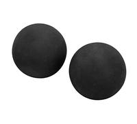 Culnflun Balles de Golf en Mousse Eva, 10pcs 65 mm Soft Practice Balls intérieure d'entraînement en Plein air éponge Brillante (Black)