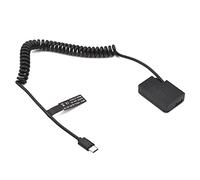 Culnflun Batterie factice de Remplacement de Batterie factice de Type C, câble Adaptateur d'alimentation de Type C pour Alimentation étendue de caméra