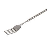 Culnflun BBQ fourchette en acier inoxydable télescopique extensible manche à longue poignée fourche pour le barbecue de camping ajusté de 22 à 64 cm de couverts légers légers