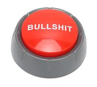 Culnflun Boutons sonores Buzzer Drôle Parlant Dressage d'animaux Gadget Farce pour Bureau Maison Étude Plastique ABS Léger Compact 1 Pièce