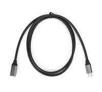 Culnflun Câble d'extension USB C mâle vers Femelle 60 W, Cordon d'extension de Type C Prend en Charge la vidéo 4K à 60 Hz pour Moniteur Thunderbolt, Ordinateur Portable, Tablette, (1m)
