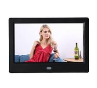 Culnflun Cadre Photo numérique Cadre Photo électronique Cadre numérique avec Application Écran HD IPS 7 Pouces 1920x1080 Lecteur de Musique vidéo Télécommande Montage Mural (EU Plug)