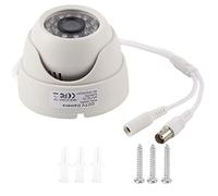 Culnflun Caméra de sécurité, Surveillance extérieure et intérieure avec Vision Nocturne Infrarouge de 20 à 30m, 1080p HD Dome, caméra de Vision Nocturne pour Les Supports de (NTCS)