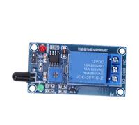 Culnflun Capteur de détecteur d'incendie, module de détection de source de flamme infrarouge infrarouge à 3 fils, capteur de détecteur 12 V DC, source de lumière de détection 760