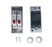 Culnflun Cas électrique matériel de protection de PC d'ABS pour les espaces commerciaux de bâtiments résidentiels Type ignifuge extérieur de la boîte de distribution IP65 MCB (6A 32A)