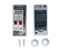 Culnflun Cas électrique matériel de protection de PC d'ABS pour les espaces commerciaux de bâtiments résidentiels Type ignifuge extérieur de la boîte de distribution IP65 MCB (16A 32A)
