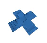 Culnflun Coffret Boîte Explosion De Snacks Boîte Explosion De Bonbons Coffret Surprise DIY pour Anniversaires Saint Valentin Anniversaires Noël Thanksgiving 19.5x19.5x18.5cm (bleu)