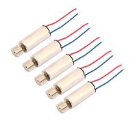 Culnflun Coreless Vibration Motor Strong Vibration Micro Motor High Speed 7500rpm for Smart Bracelet Wearable Devices Iron Plastic 21.7x7mm 5Pcs