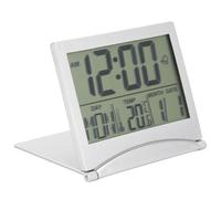 Culnflun Corloge d'alarme de Bureau compacte électronique Calendrier de température du Calendrier Temper température avec Un Rappel d'anniversaire de Snooze d'alarme Quotidienne po