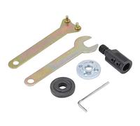 Culnflun coupleur d'arbre moteur M10 5/8/10/12mm manchon de lame de scie couplage adaptateur de mandrin de scie pour broyeur 16MM 20MM ouverture (10mm)