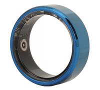 Culnflun Culnflun Smart Health Ring, Smart Health Tracker, Contrôle de la Caméra de Surveillance du Sommeil en Acier Inoxydable en Céramique, Smart Ring APP Hommes Femmes Bleu (Taille 9)