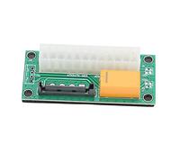 Culnflun Démarreur de synchronisation Double PSU, Carte d'alimentation synchrone ATX 24 Broches, connecteur d'alimentation Plug and Play pour Carte Graphique PC