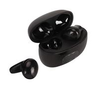 Culnflun Ecouteurs Traducteur Bluetooth Réduction de Bruit 74 Langues 70 Accents Traduction Instantanée Affichage Numérique pour Voyageurs et Professionnels ABS Casque Blanc (Noir)