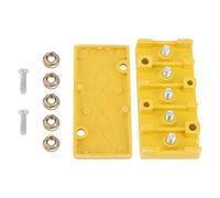 Culnflun Electrical Motor Controller Wire Connection Box 5 Pole High Insulation Heat Resistant Flame Retardant E Bike Wire Connector Box for Electric Bicycle Tricycle Phenolic Mate