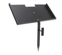 Culnflun Graque Marker Stand Memorial Stone Support, 12x6x0,5 Pouce, Finition Mate Anti-Rouille en Fer, avec vis Amovibles de vis de Papillon, pour la Planche pour Animaux de compa