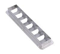 Culnflun Grille d'aération pour Bateau à 6 Fentes en Acier Inoxydable pour Yacht, Grille d'aération, Couverture de Ventilation pour conteneur d'expédition, Accessoires de Cabine