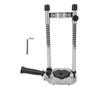 Culnflun Guide de perçage portable, support de perçage à angle réglable à 90 degrés pour le perçage de tuyaux muraux, fonte d'aluminium, 40-50 mm