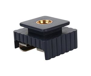 Culnflun Hot Shoe Adapter 1/4 Thread, Lightweight 8g for Flash Stand Mount | Metal and Plastic Construction, Fits Most Speedlites and Strobes onto Light Stands and Brackets