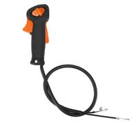 Culnflun Interrupteur de Commande d'accélérateur de la Tondeuse à Gazon, 7,3x3.1 Pouce Remplacement de 3,3 Pieds Poignée d'interrupteur d'accélérateur Durable pour FS120 FS200 FS25